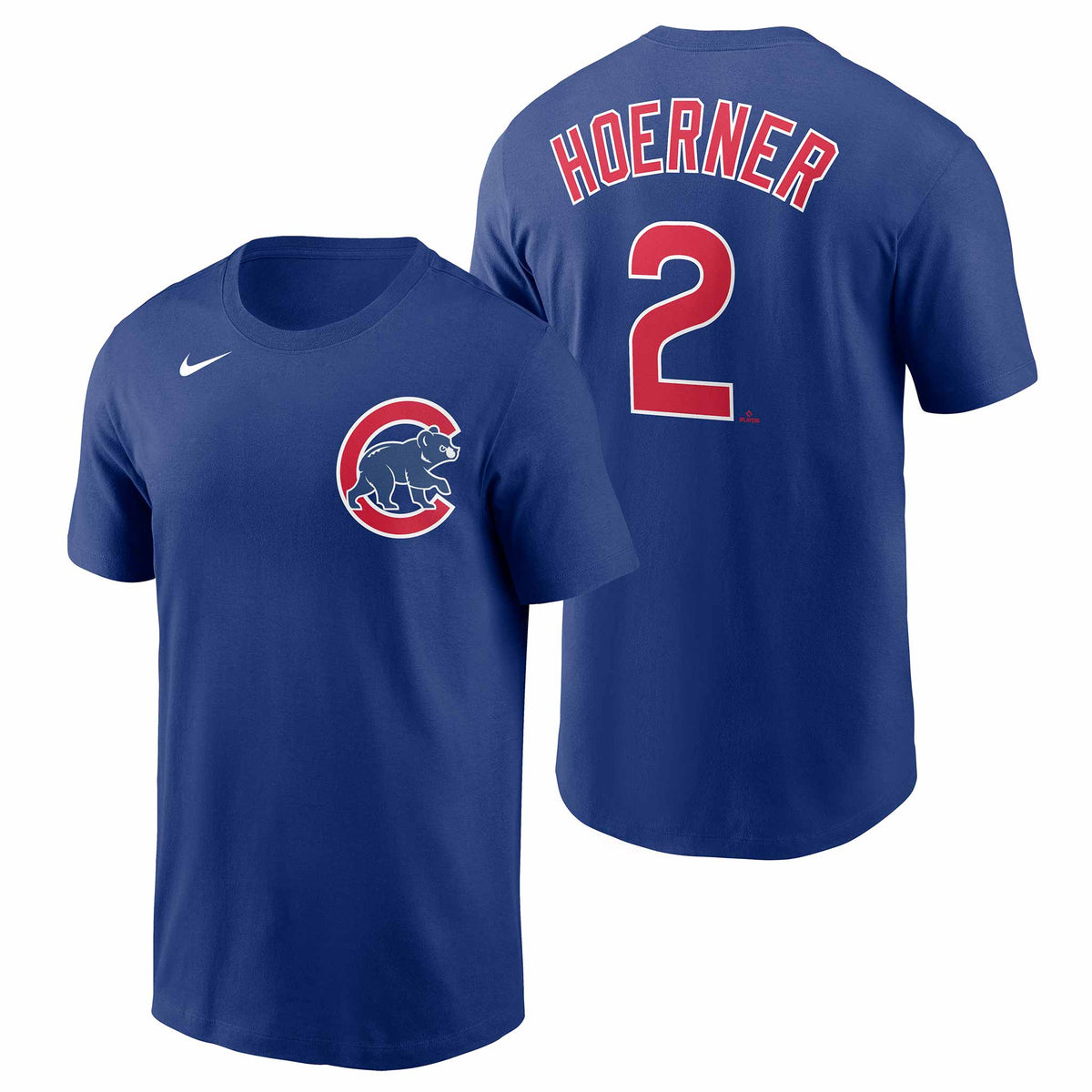 Nico Hoerner Chicago Baseball Name & Number (Front & Back) T-Shirt