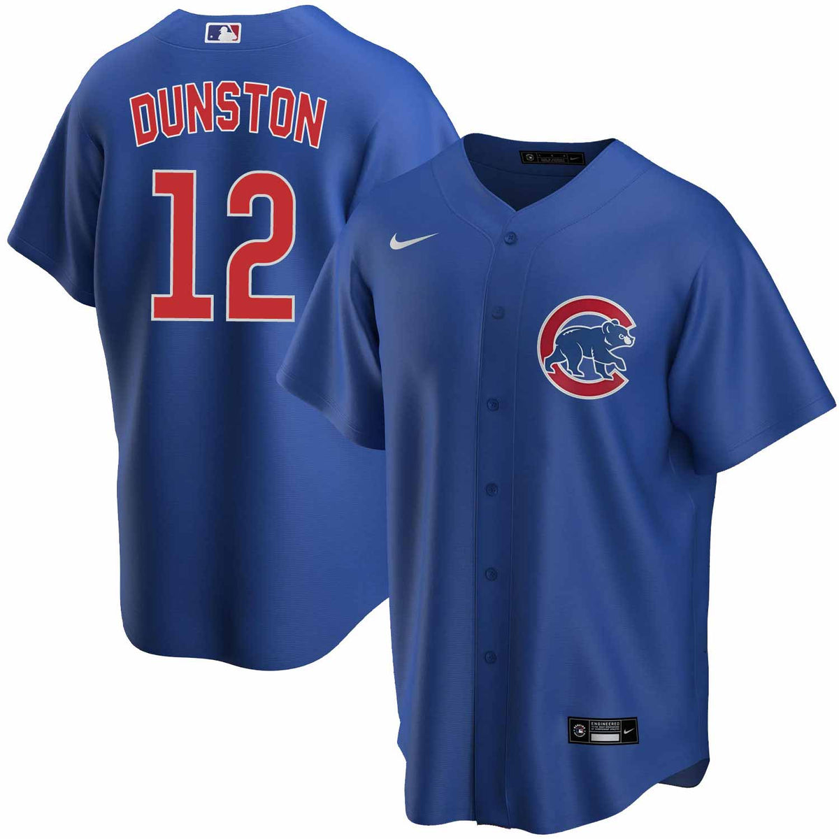 Chicago Cubs Shawon Dunston Nike Alternate Replica Jersey With Authent –  Wrigleyville Sports