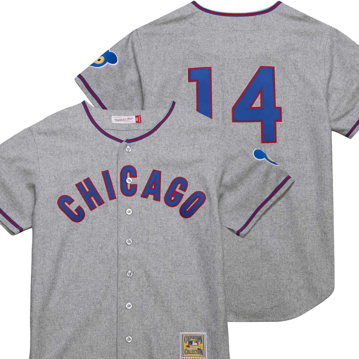 Ernie Banks Chicago Cubs Mitchell & store Ness Away 1969 size 40(M)