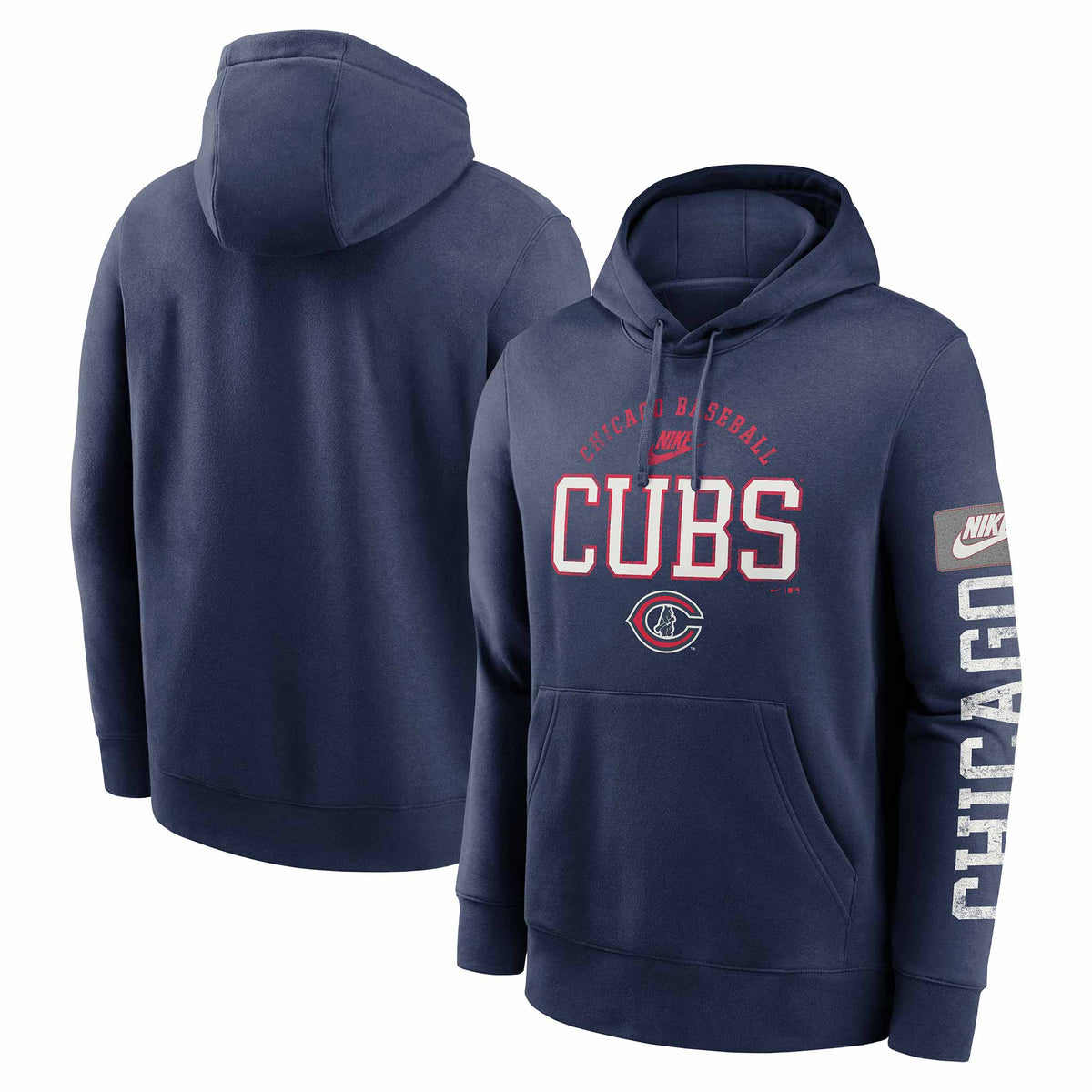 Cubs hoodie mens hotsell