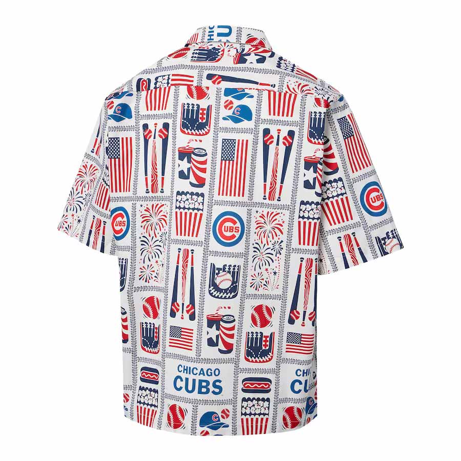 Reyn Spooner MLB Chicago Cubs button shirt Wrigley Field ee19
