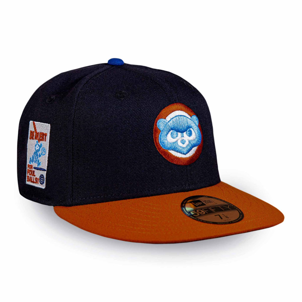 Chicago Cubs 84 Logo City Flag Low Crown 59FIFTY Fitted Cap 7 1/4 = 22 3/4 in = 57.8 cm