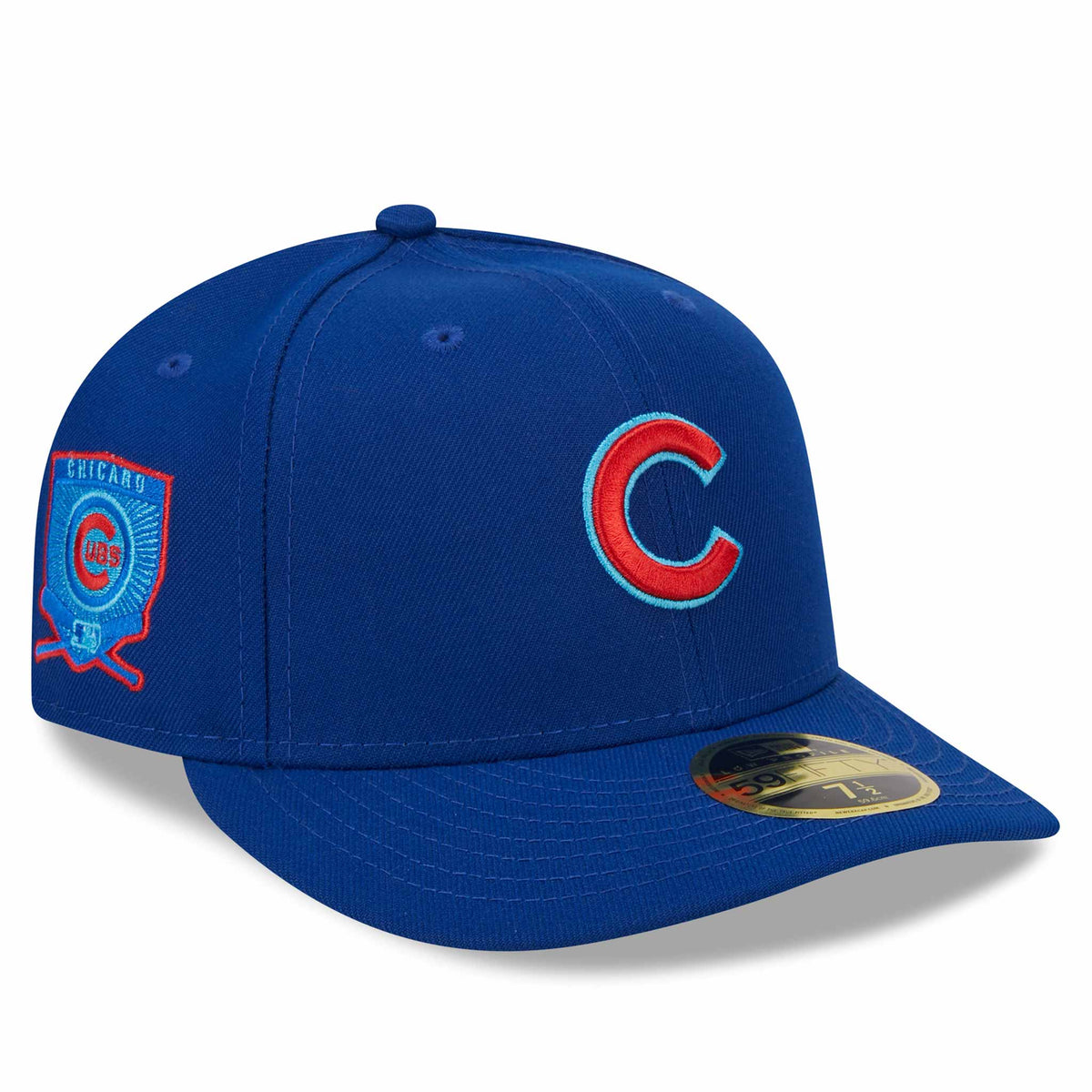 Chicago Cubs New Era 2023 Father's Day Side Patch 59FIFTY Fitted Hat, 8 / Blue