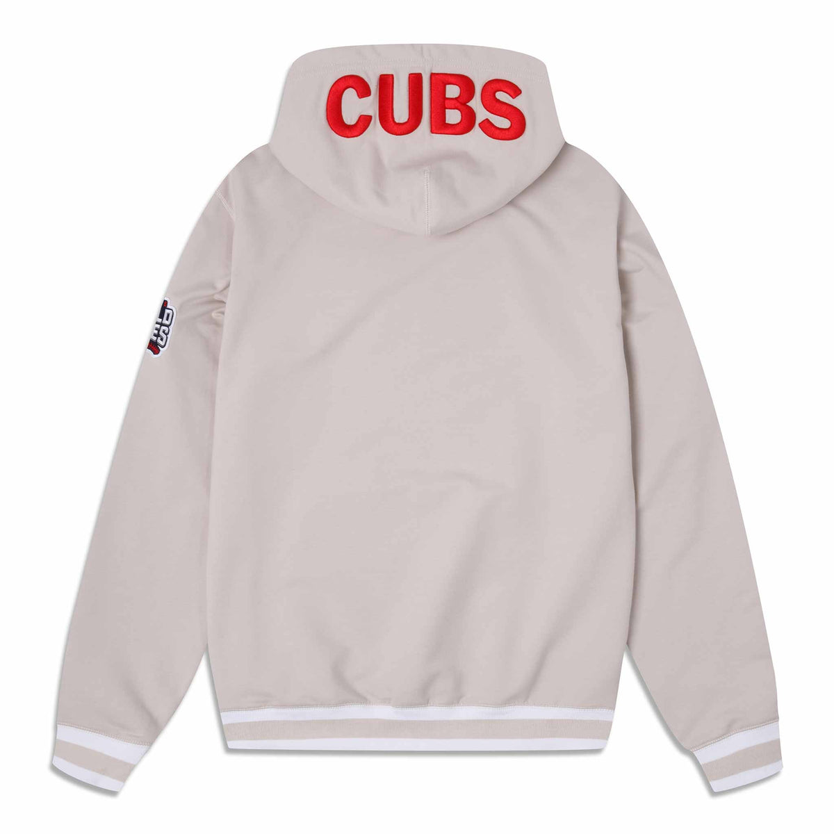 MLB Chicago Cubs Women's Lightweight Bi-Blend Hooded T-Shirt - XS