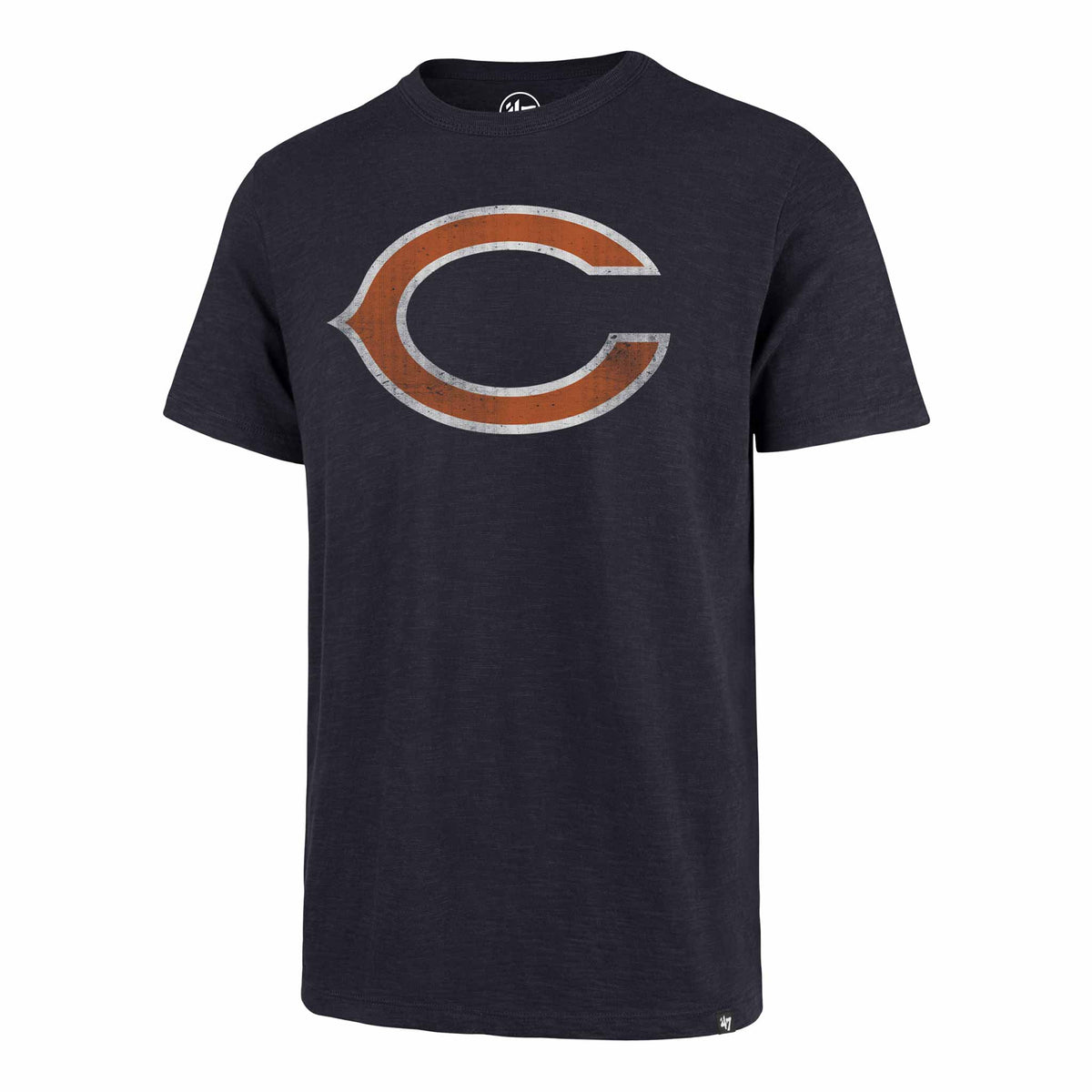 Chicago Bears Fall Navy C Grit Scrum T-Shirt