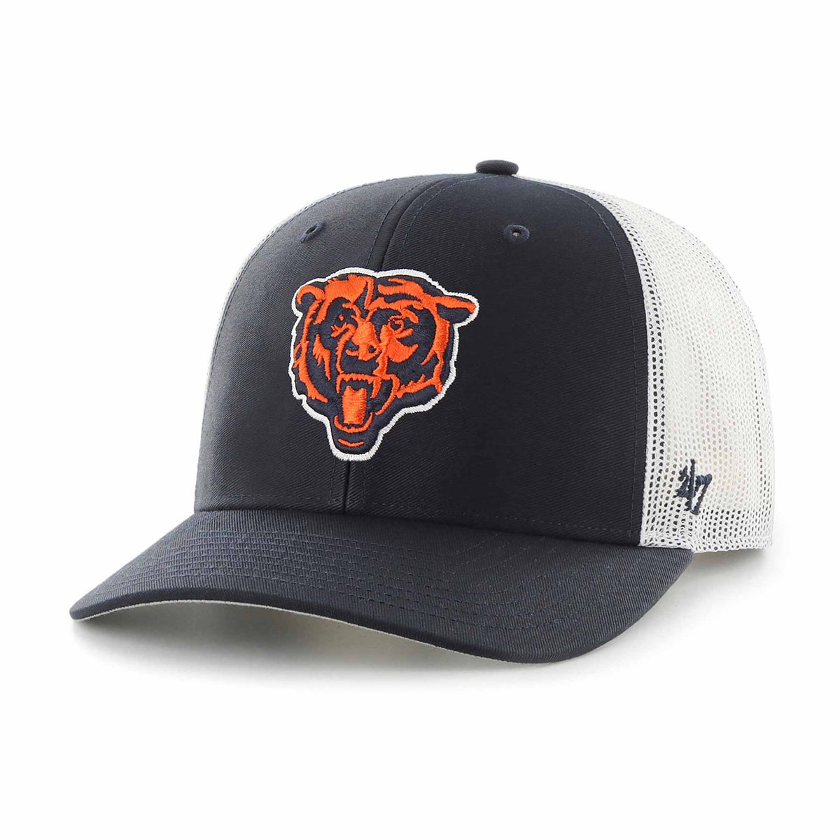 Chicago Bears Navy Icon Adjustable Trucker Cap – Wrigleyville Sports