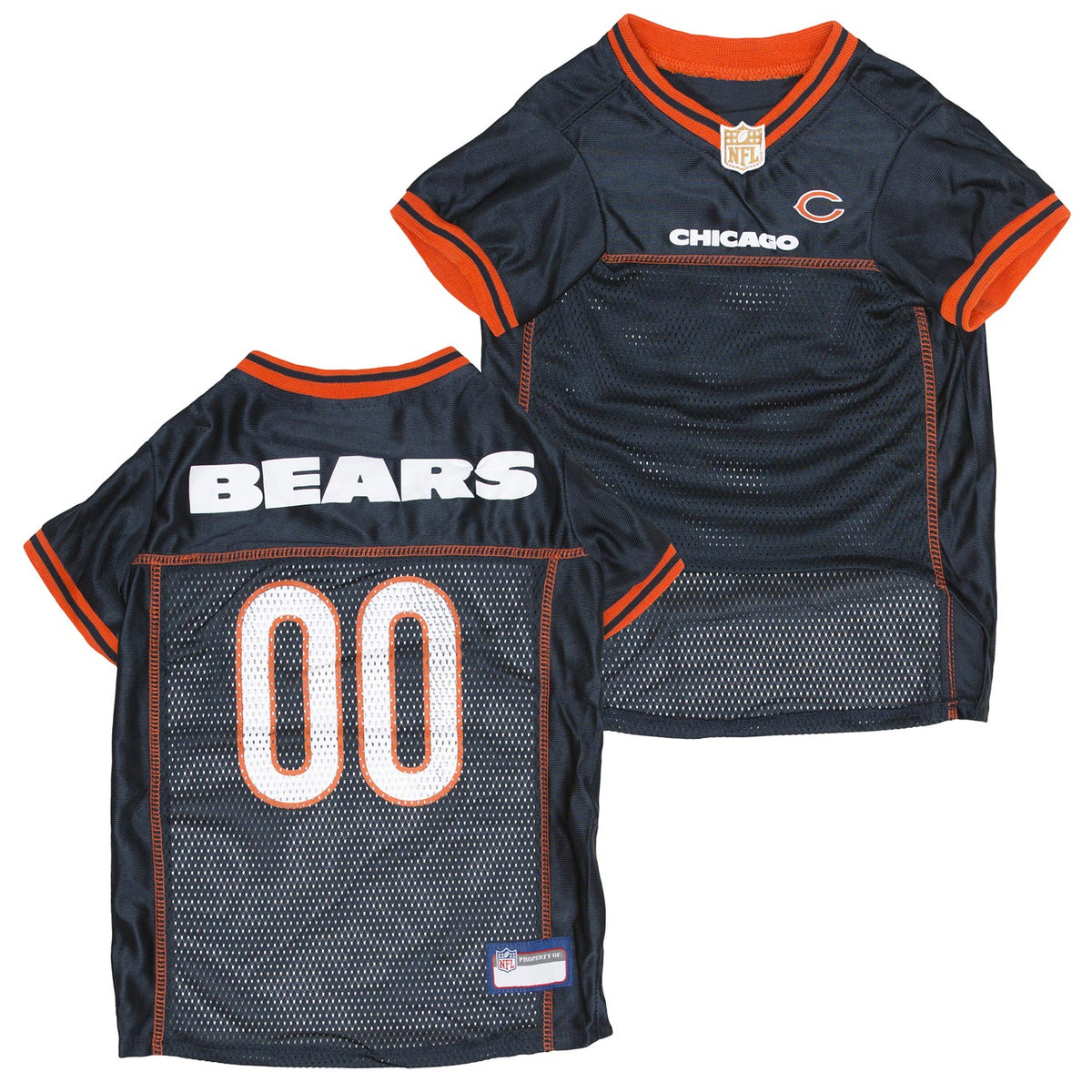 Mirage Pet Products NFL Chicago Bears Jersey, Large :