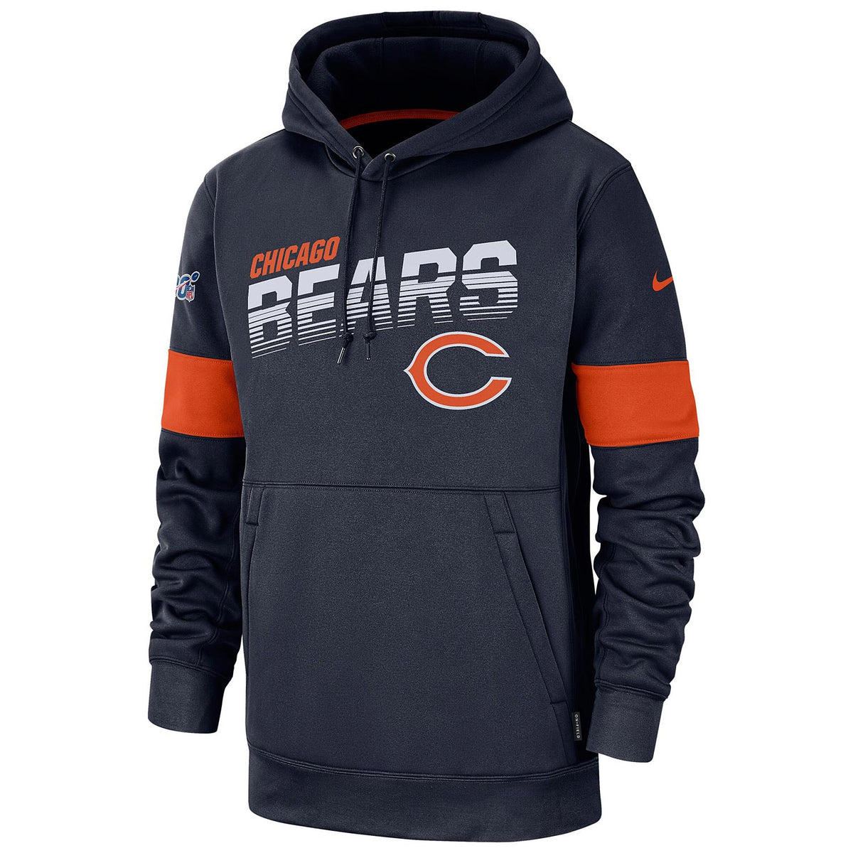 Chicago Bears Nike On-Field Full-Zip Hooded Sweatshirt – Wrigleyville Sports