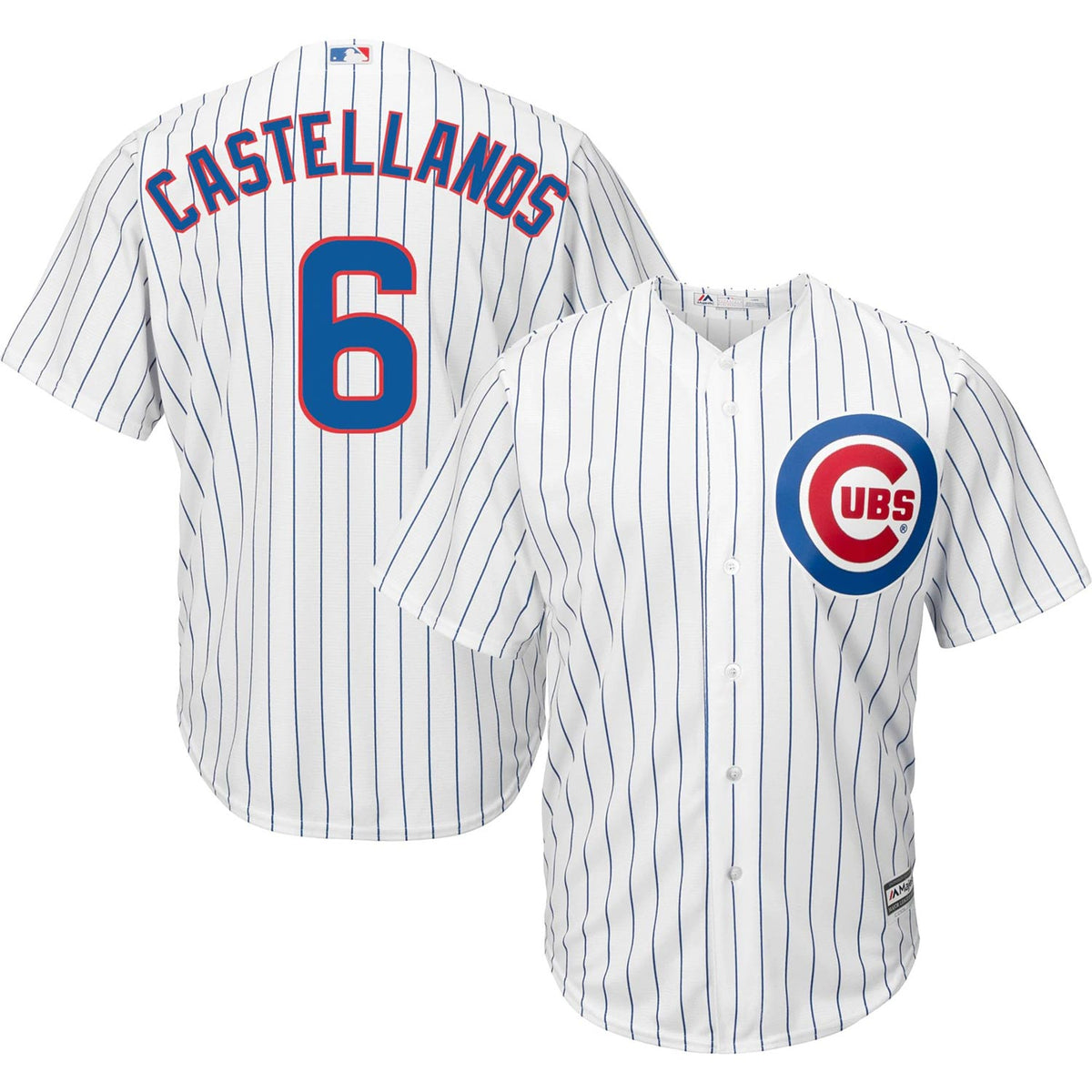 Chicago Cubs Nicholas Castellanos Home Replica Jersey
