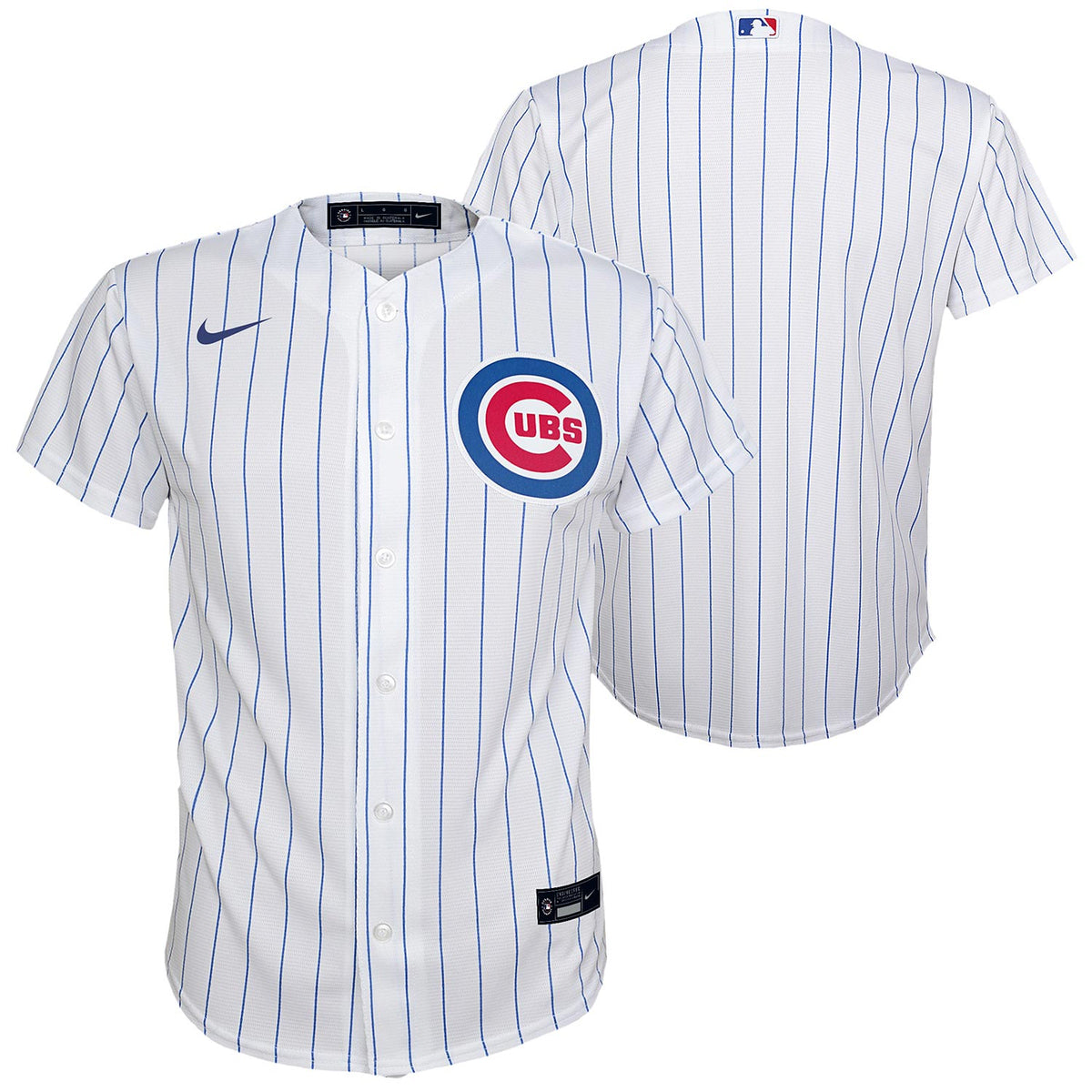 Chicago Cubs Nike Men's Nico Hoerner Home Replica Jersey Med