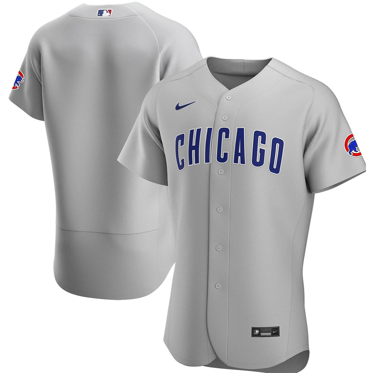 Chicago Cubs - 2020-22 Blank Nike Road Gray Authentic Jersey sz 52 (XXL)