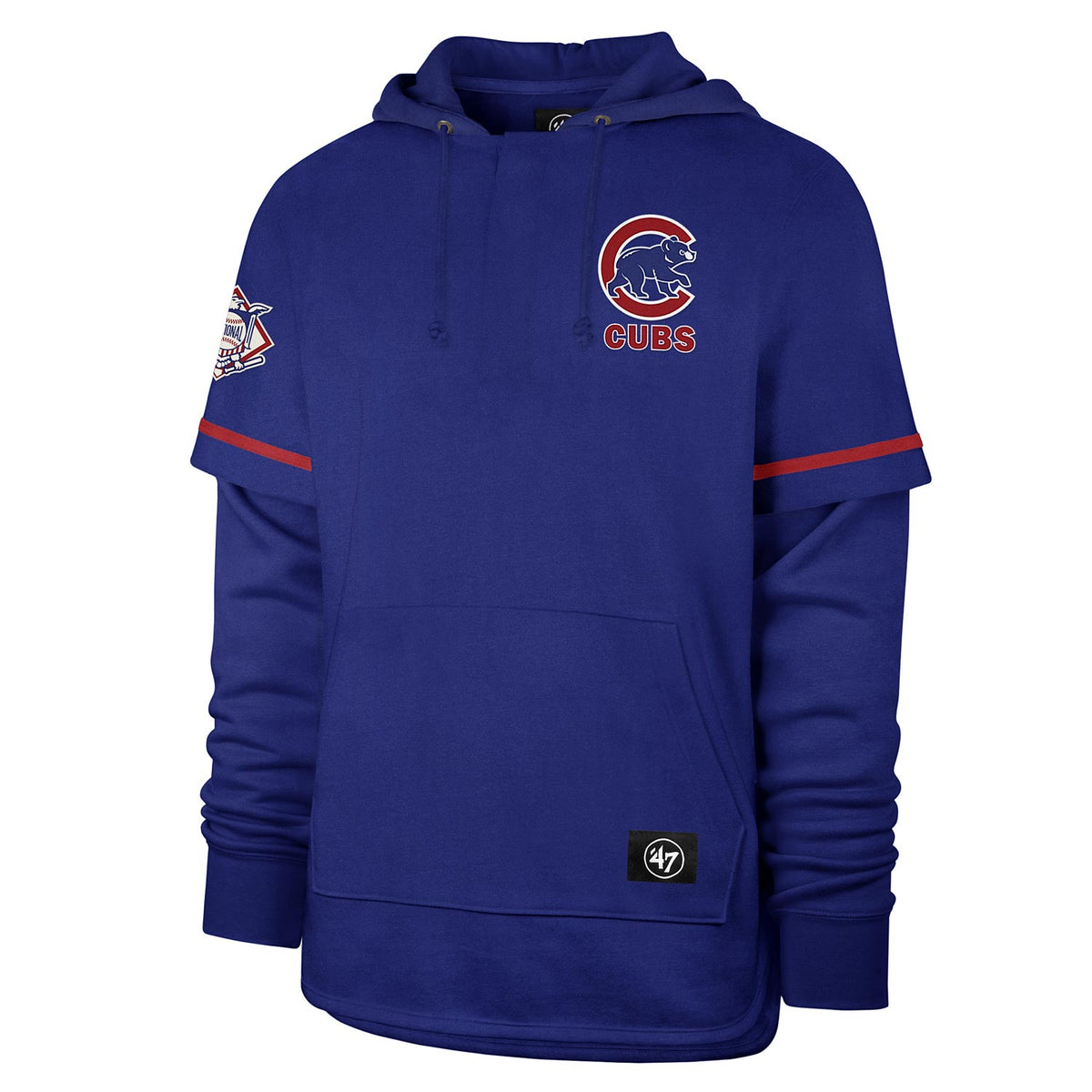 Chicago Cubs Carolina Blue Trifecta Shortstop Pullover Hooded Sweatshirt