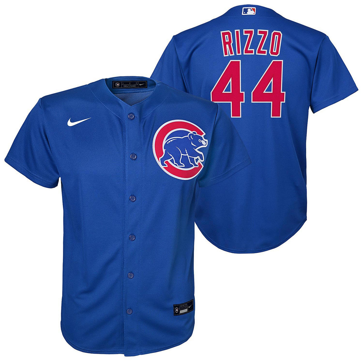 Youth Chicago Cubs Anthony Rizzo Nike White Alternate Replica Player Jersey