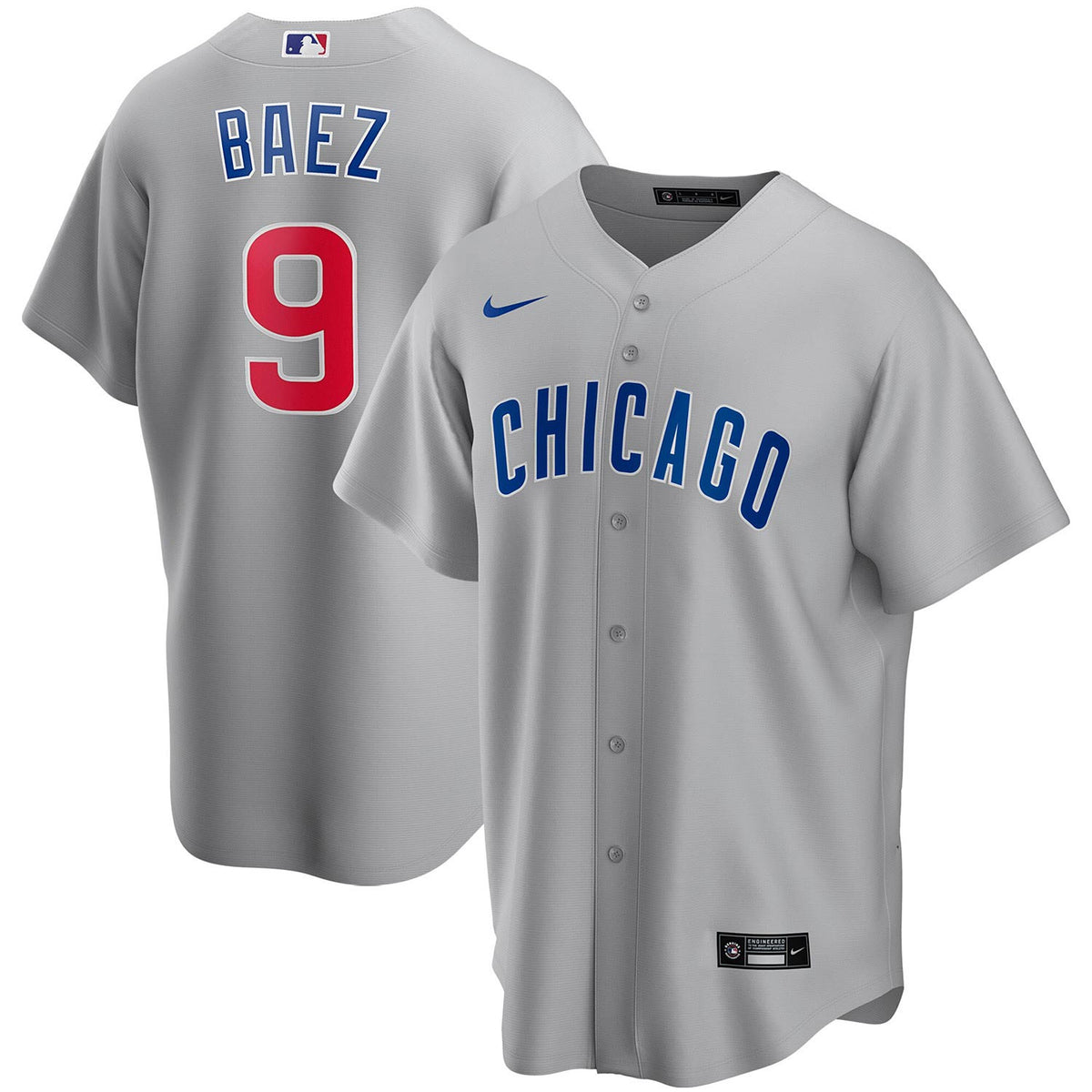 Chicago Cubs Javier Baez Nike Alternate Authentic Jersey