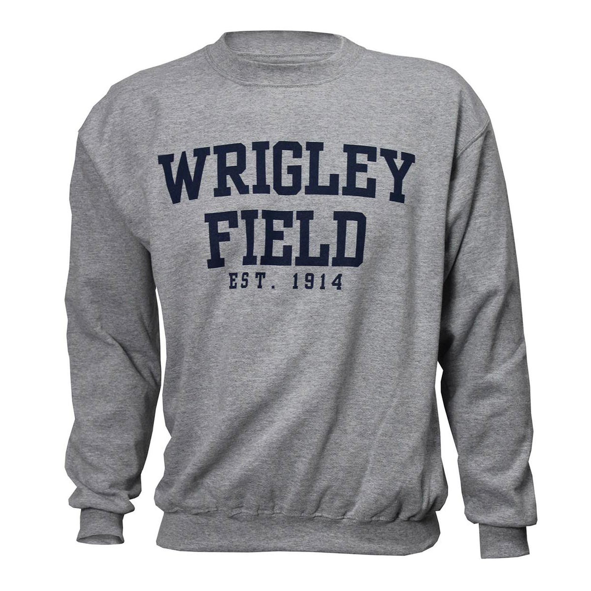 Wrigley Field Men's Est 1914 White Long Sleeve Tee L