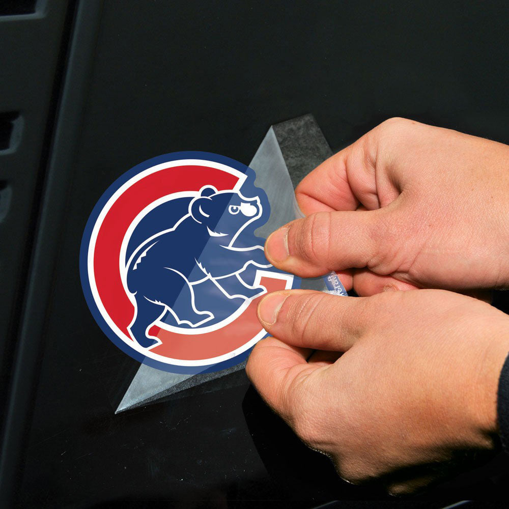 Chicago Cubs W Flag 4 x 4 Die-Cut Decal – Wrigleyville Sports