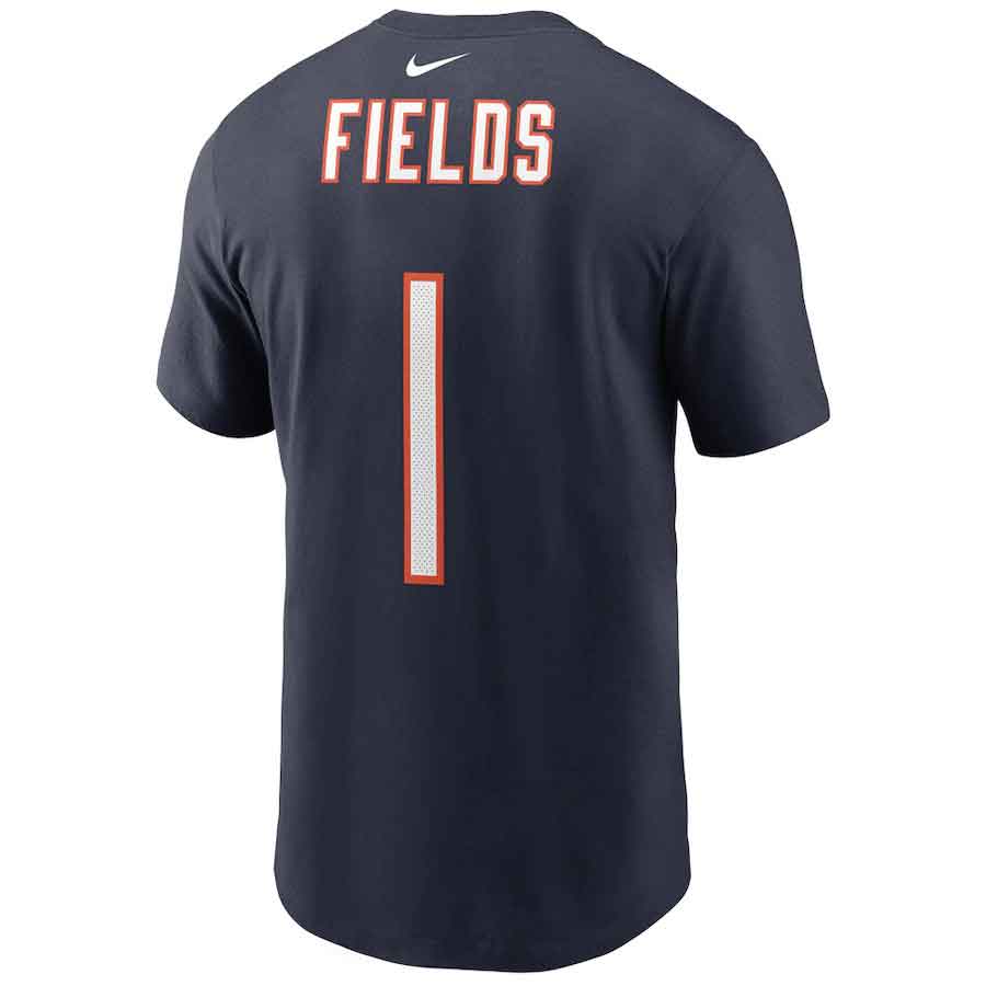 Nike Chicago Bears Justin Fields Youth White Replica Game Jersey