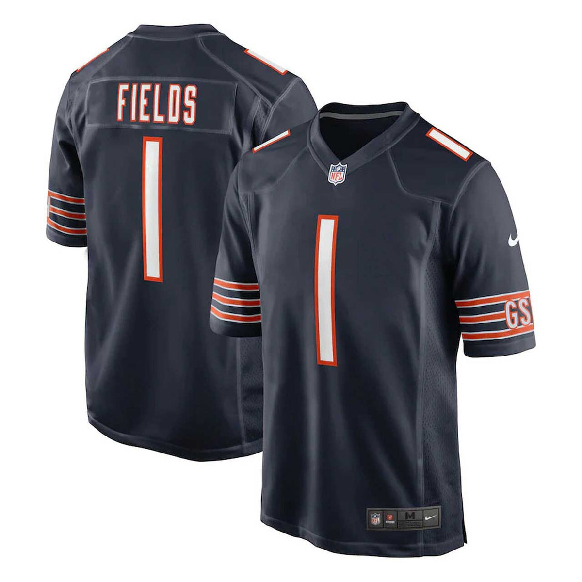 Chicago Bears Justin Fields Home Game Replica Jersey – Wrigleyville Sports