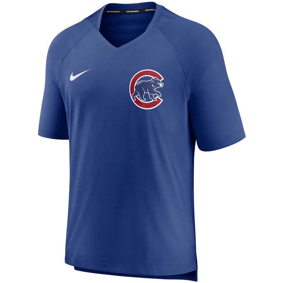 Nike Dri-FIT City Connect Velocity Practice (MLB Chicago Cubs) Women's  V-Neck T-Shirt