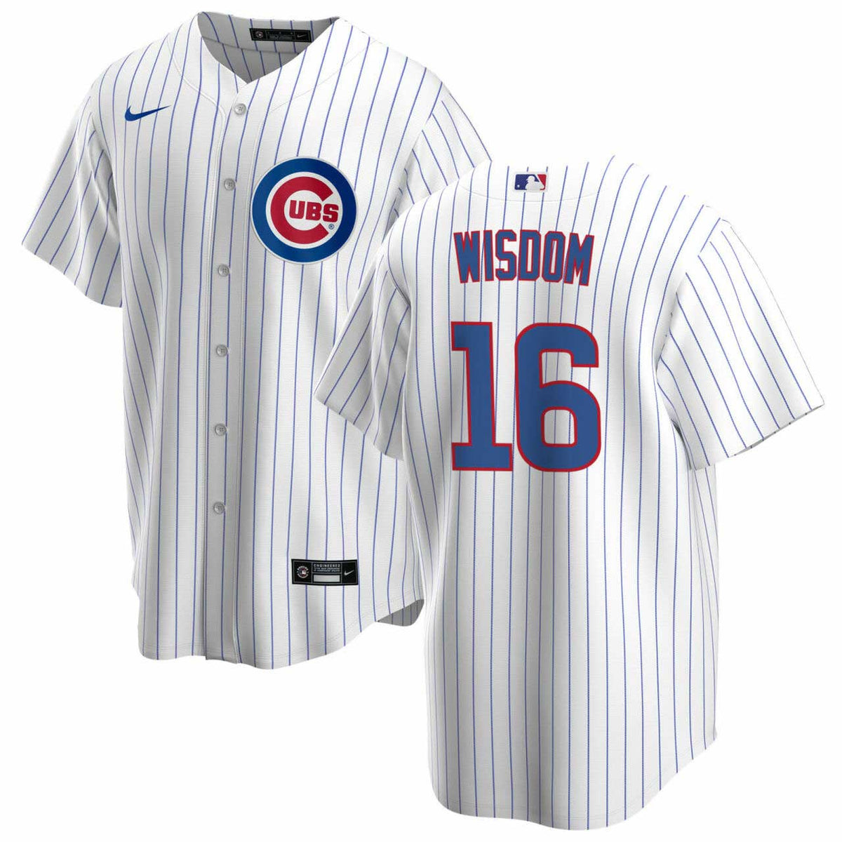 Youth Patrick Wisdom Royal Chicago Cubs Player T-Shirt Size: 2XL