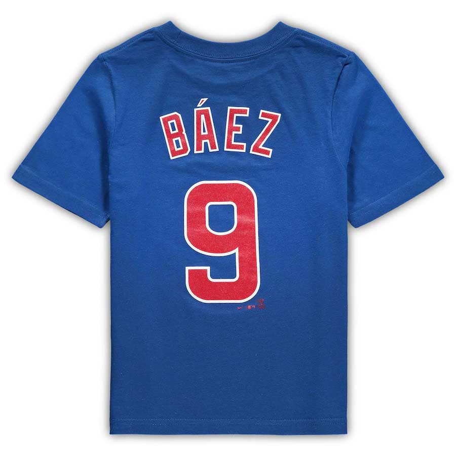 Chicago Cubs Javier Baez Nike City Connect Replica Jersey
