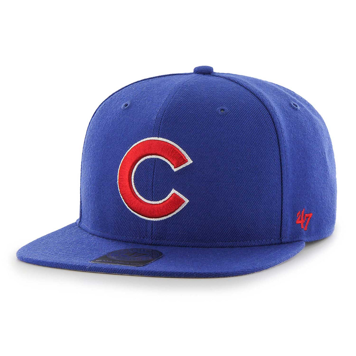 Chicago Cubs Sure Shot 2-Tone Captain Snapback by '47