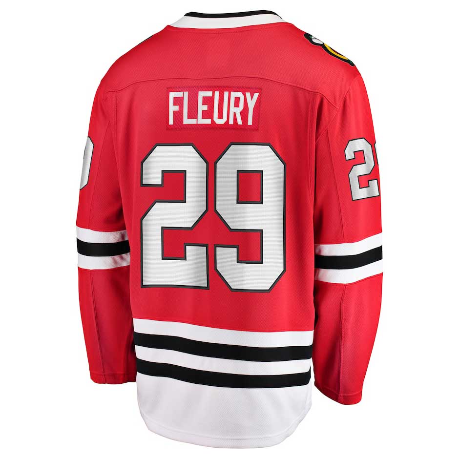 Marc-André Fleury Chicago Blackhawks Fanatics Branded Women's Home Premier  Breakaway Player Jersey - Red