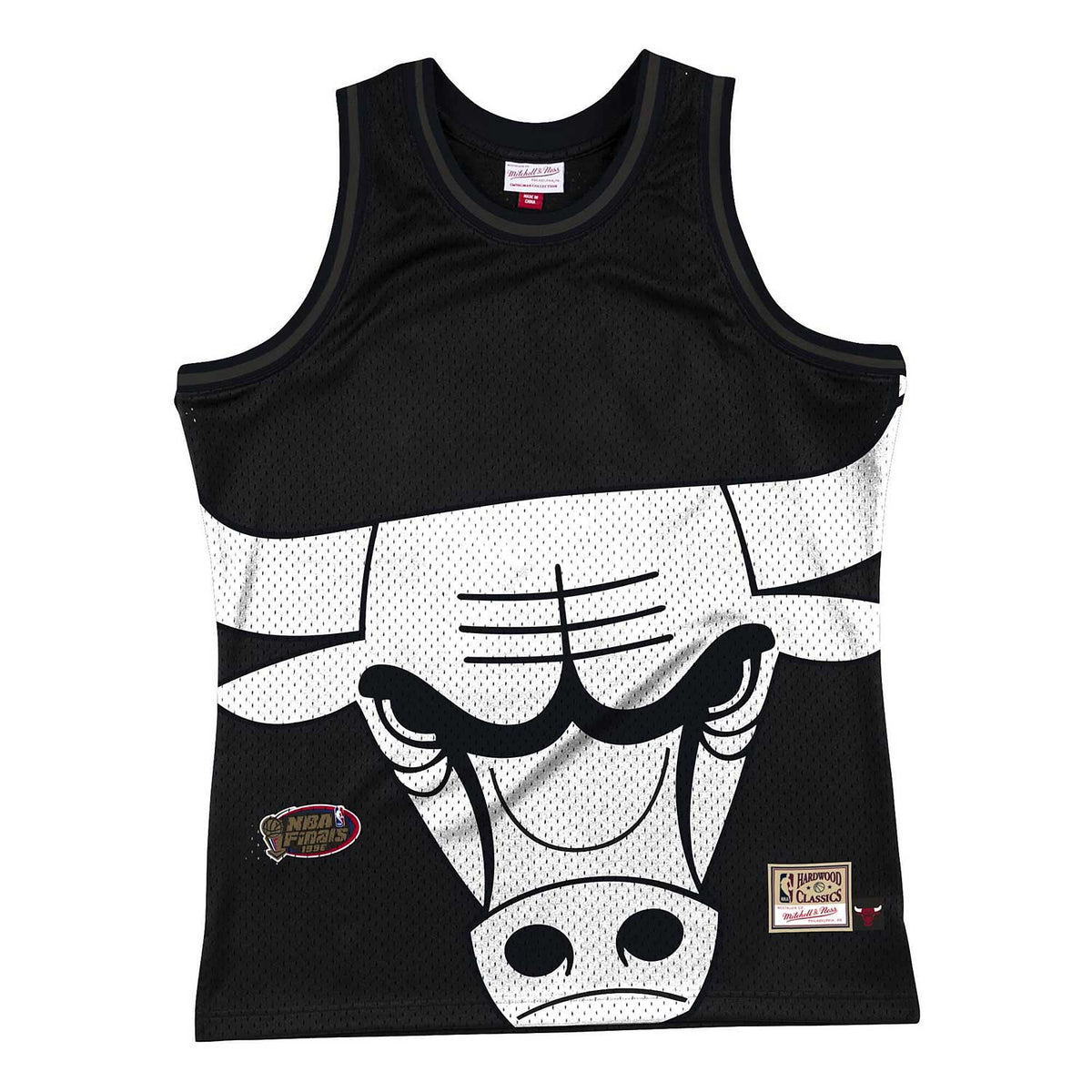 Womens Big Face 4.0 Crop Tank Chicago Bulls