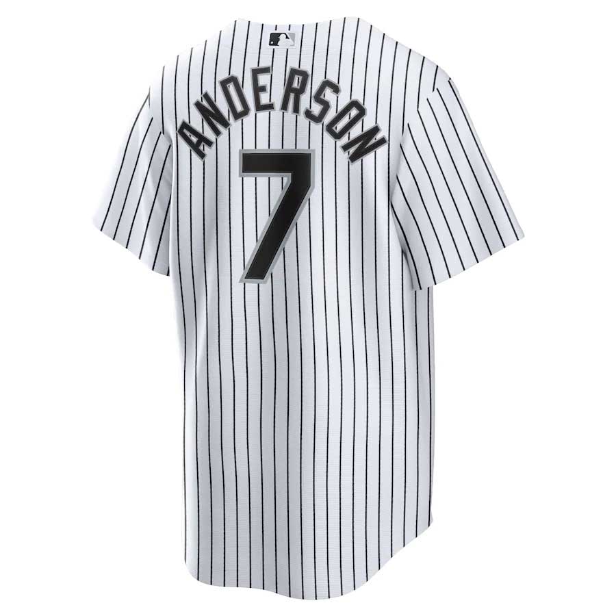 Nike Youth Chicago White Sox Tim Anderson White Home Replica Player Jersey