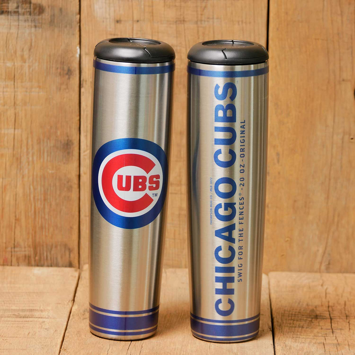 Chicago Cubs Engraved Dugout Bat Mug