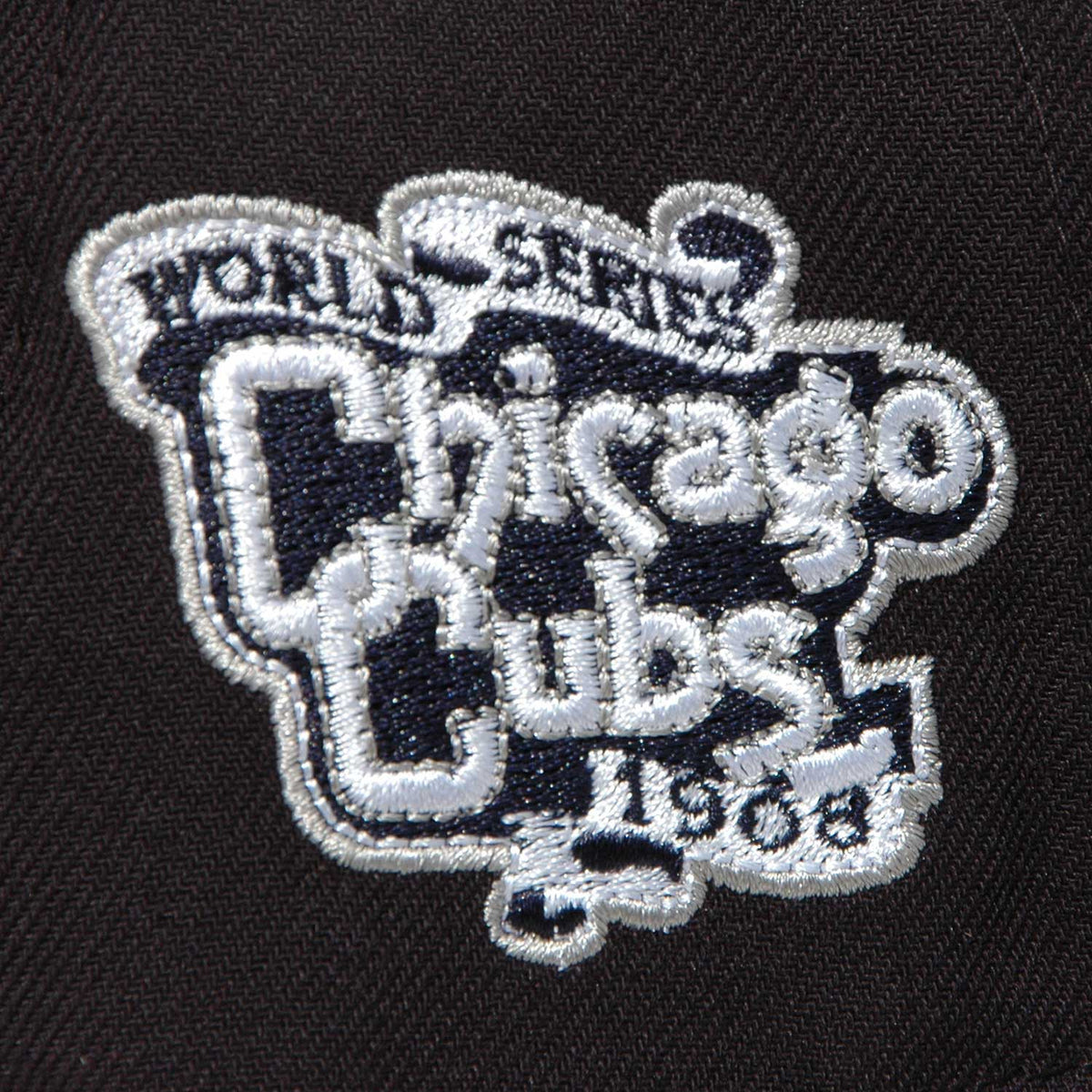 Exclusive Fitted Chicago Cubs 1908 World Series Off White/Royal Blue/Red UV