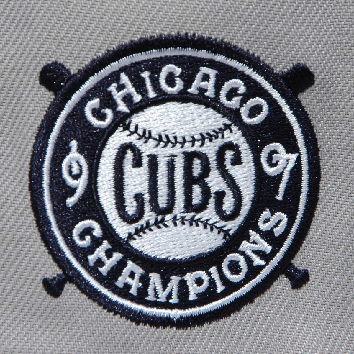 Chicago Cubs Grey 1907 Champions 59FIFTY Fitted Cap
