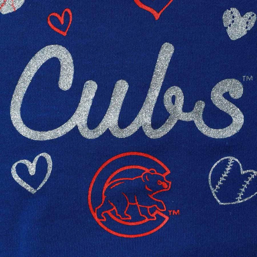 Outerstuff Chicago Cubs Newborn Girls Outfield Skirt & Creeper Set 6-9 Months