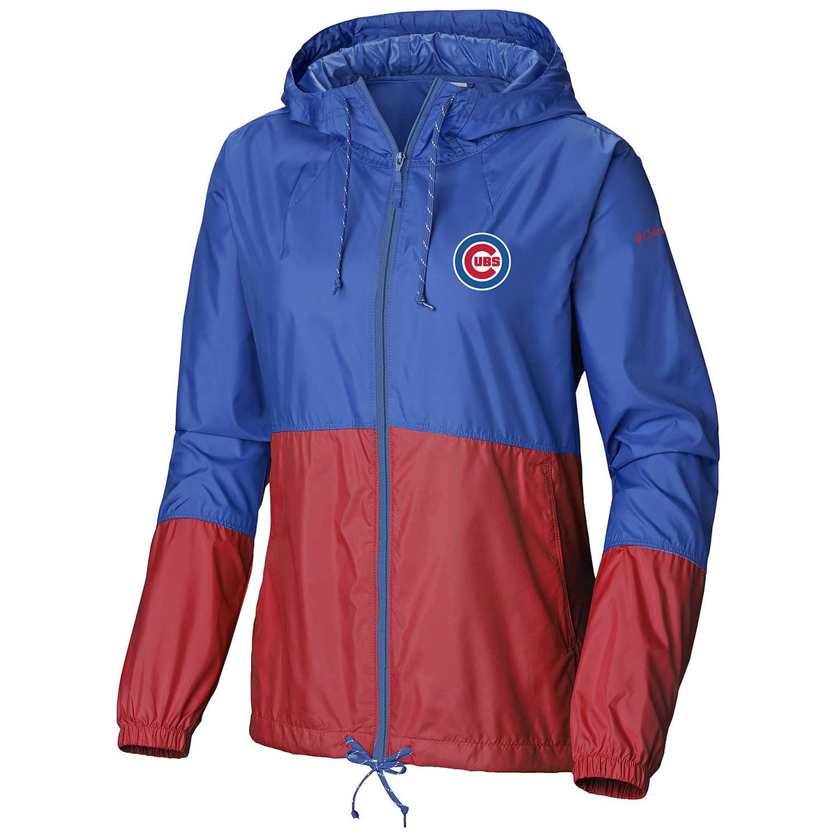 Chicago Cubs Columbia Fast Trek III Bullseye Half-Zip Fleece Jacket X-Large