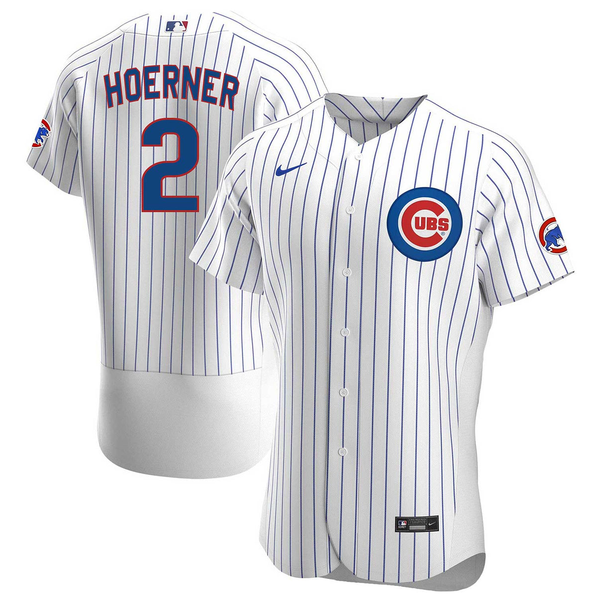 Chicago Cubs Nico Hoerner Home Replica Jersey