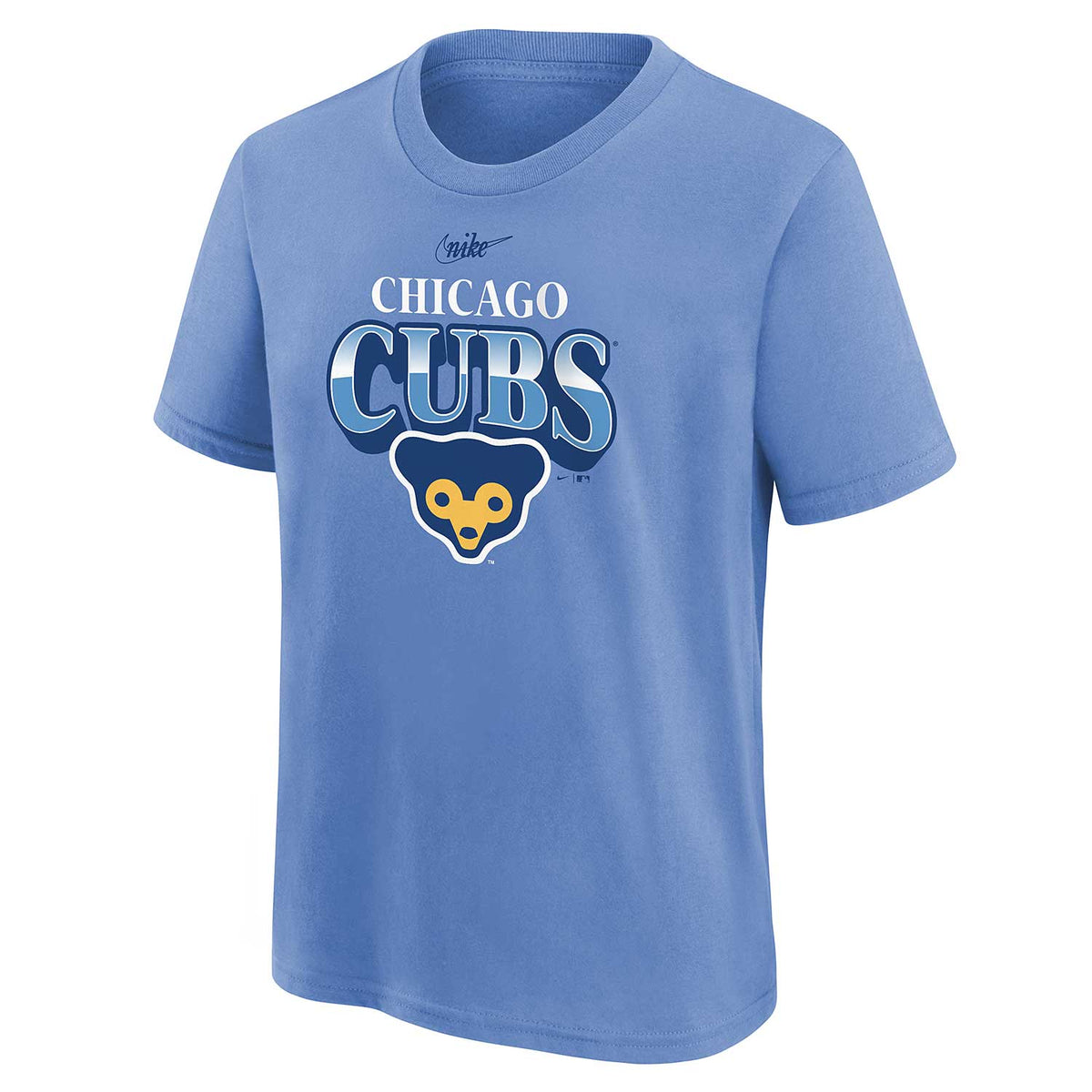 Nike Chicago Cubs Preschool Large Logo T-Shirt 7