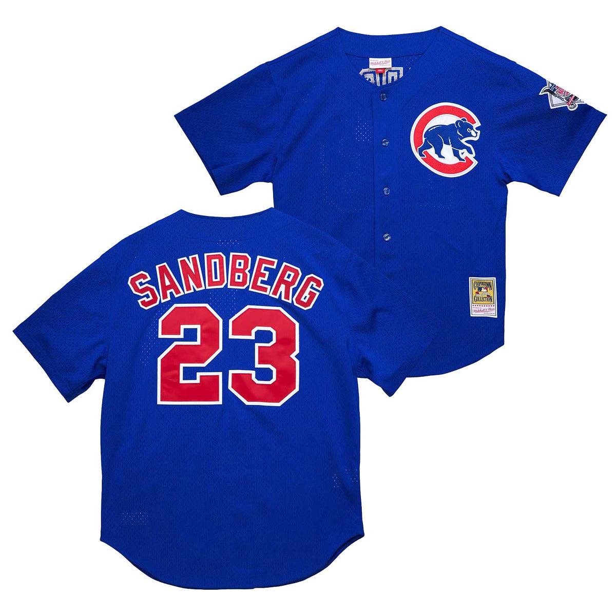 Chicago Cubs 1997 BP Ryne Sandberg MITCHELL AND NESS jersey