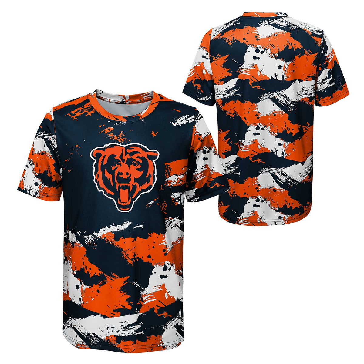 Nfl Team Apparel Youth Chicago Bears Liquid Camo T-shirt,Sweater, Hoodie,  And Long Sleeved, Ladies, Tank Top