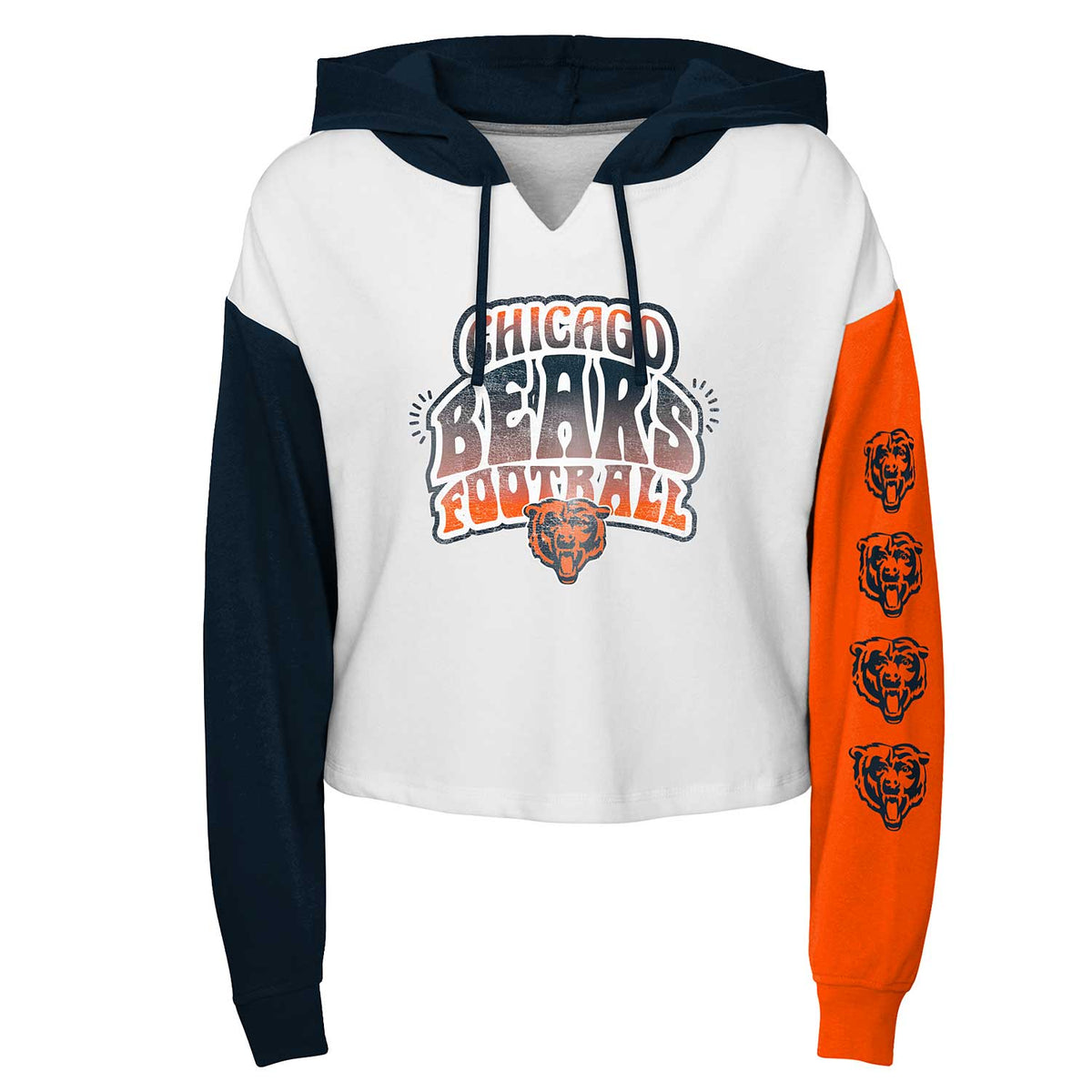 Chicago Bears. digital print sublimation Hoodies Sweatshirt zipper