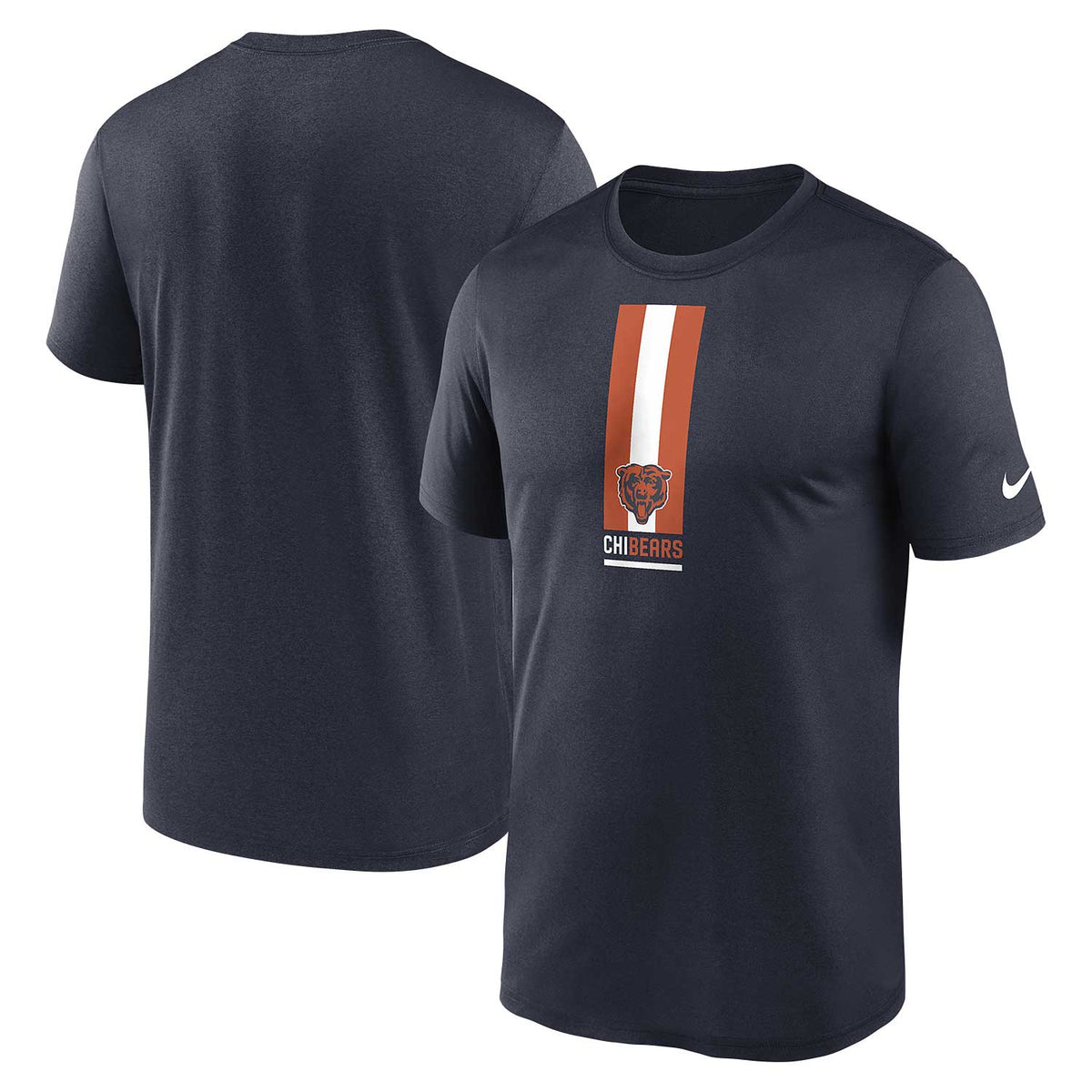 Nike dri fit orange chicago bears t shirt  Chicago bears t shirts, Team  apparel, Dri fit