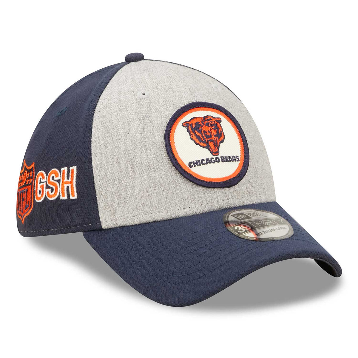 Chicago Bears 2022 Sideline 39THIRTY Flex Fit Cap Wrigleyville Sports