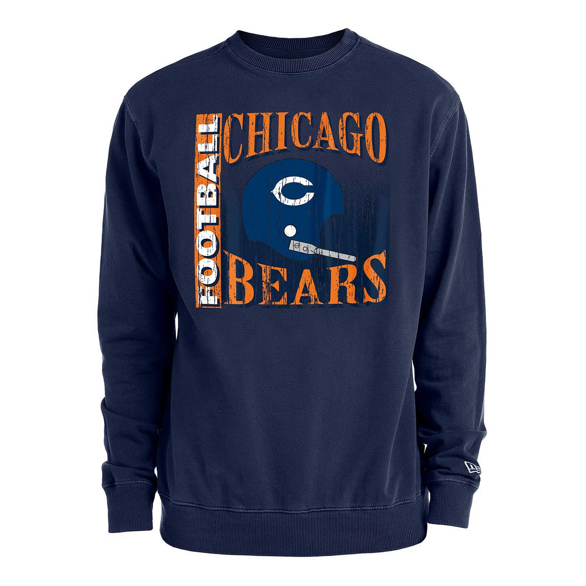 chitownclothing Vintage Chicago Bears Football Helmet Hooded Sweatshirt