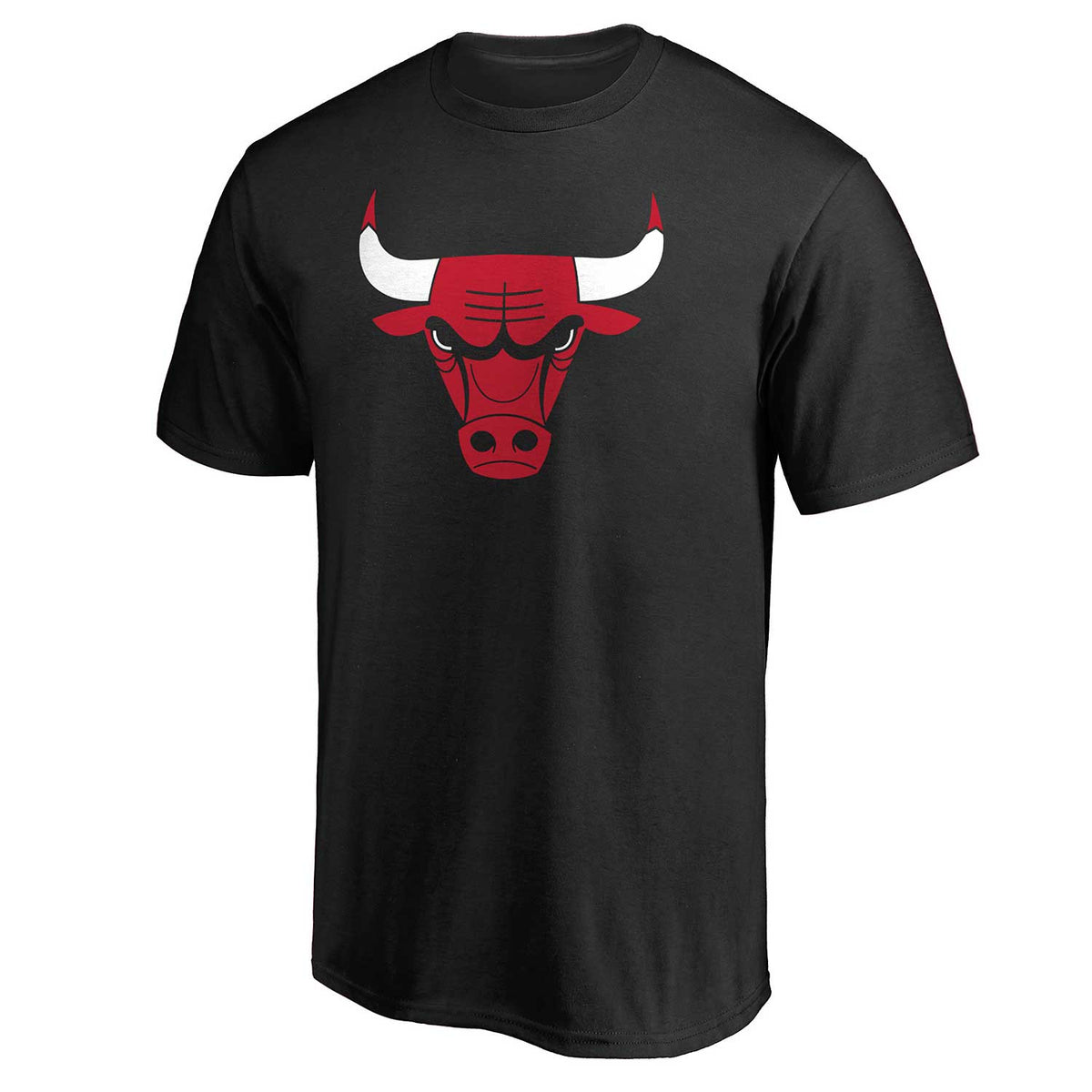 Men's Fanatics Branded Red Chicago Bulls Primary Team Logo T-Shirt