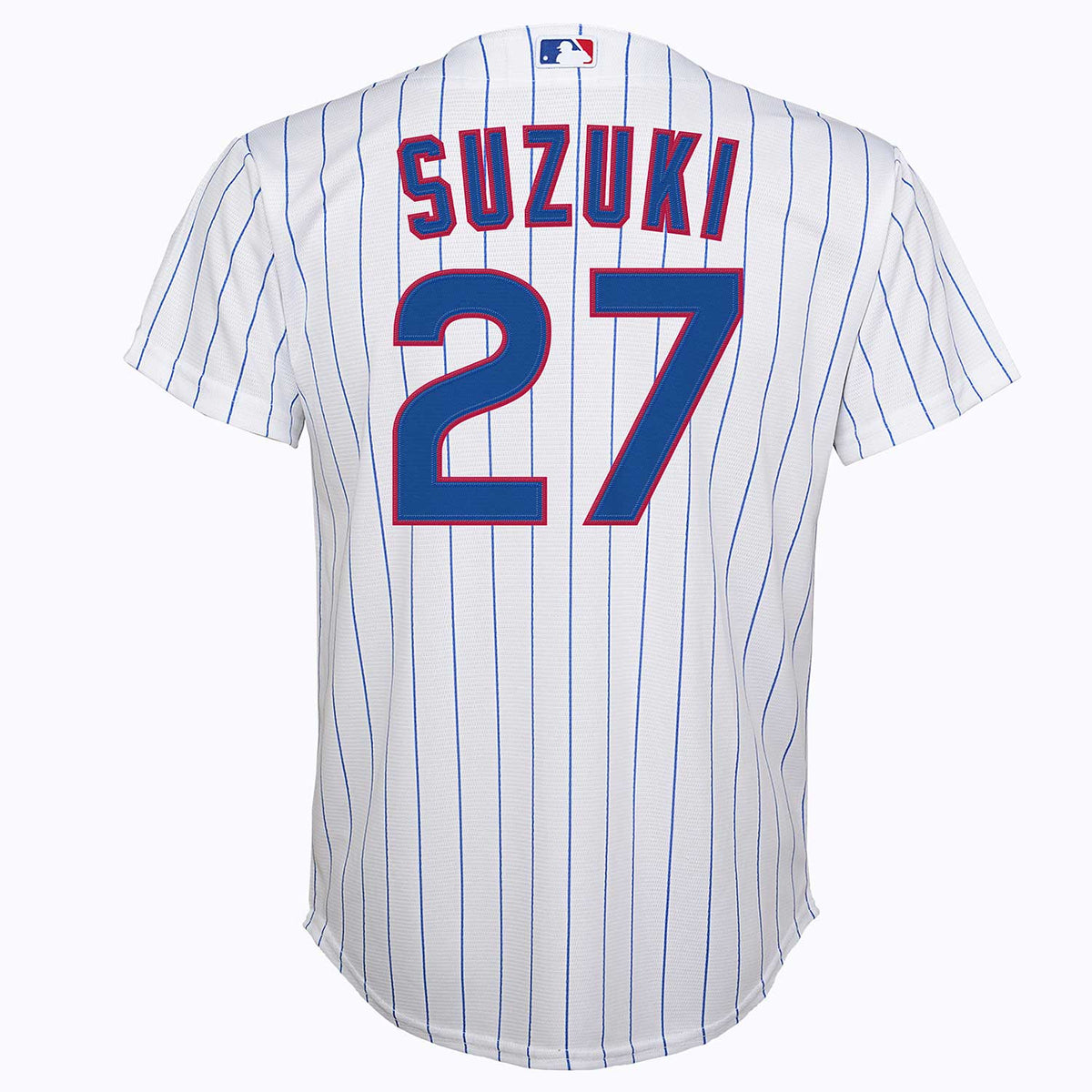 20429 NIKE Mens Chicago Cubs SEIYA SUZUKI REAL Baseball JERSEY