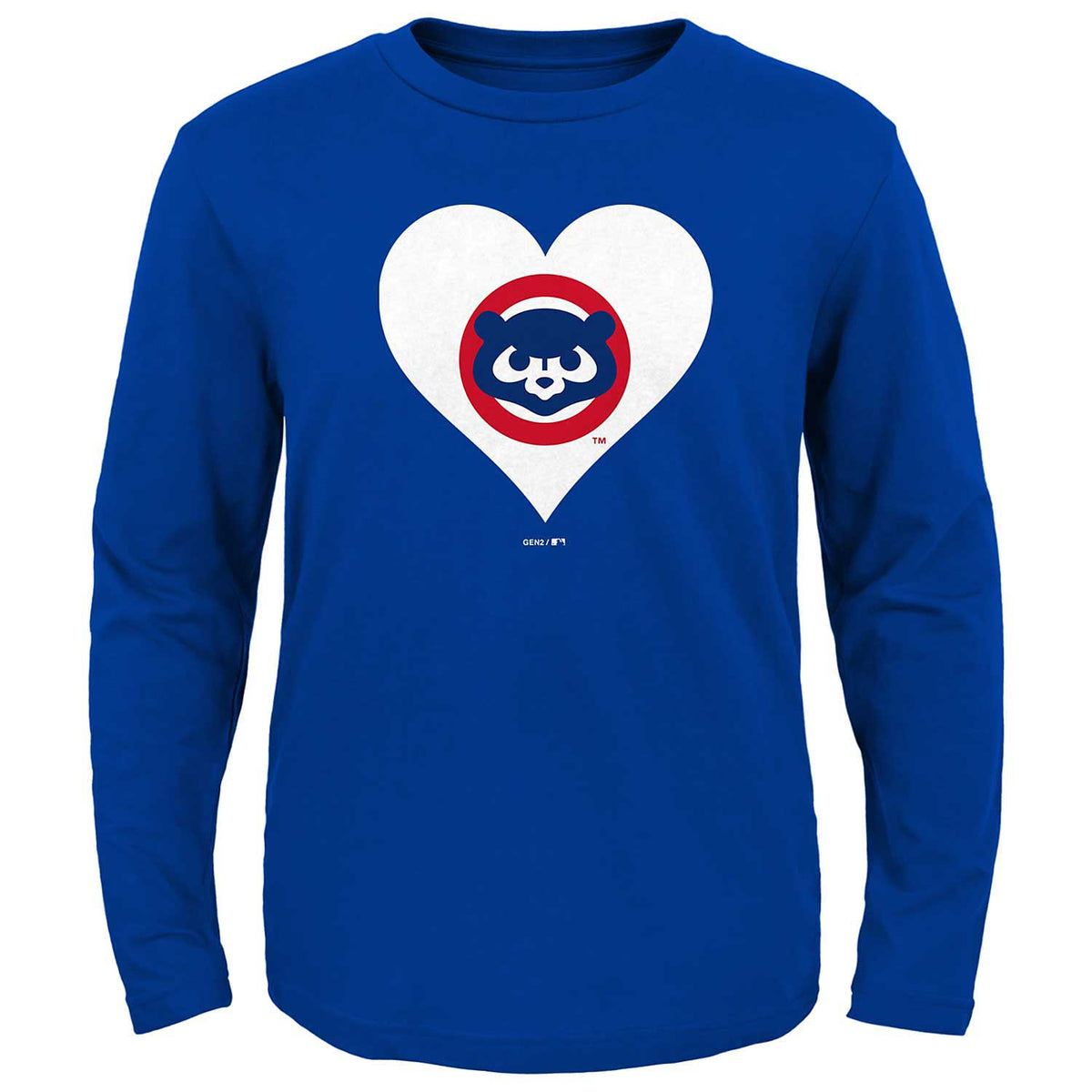 Chicago Bears inside my heart Chicago Cubs t-shirt by To-Tee