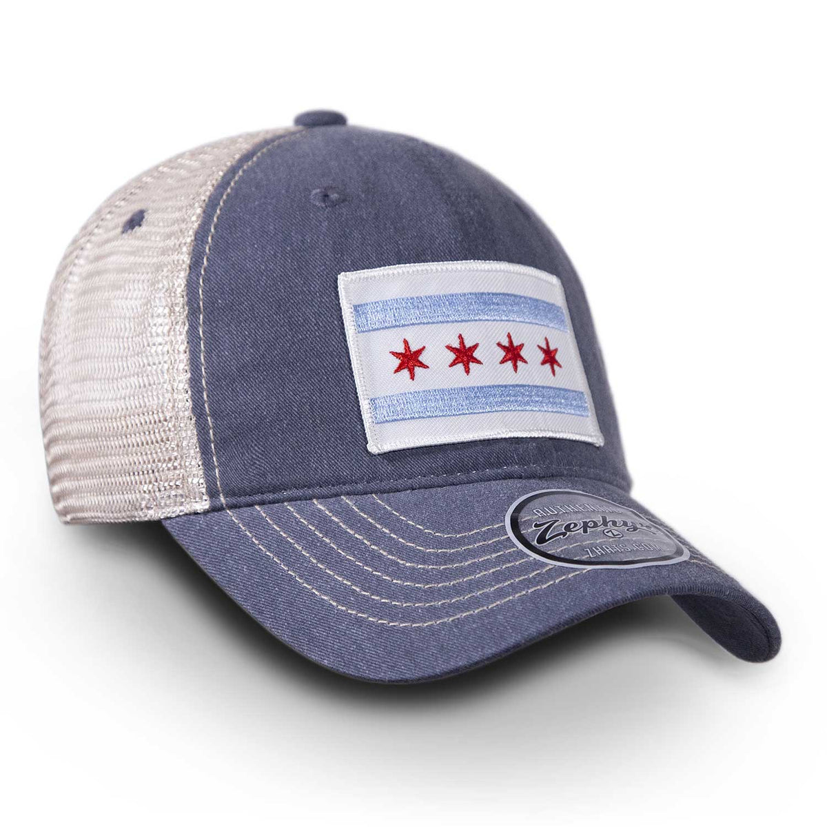 Chicago Cubs City Connect Trawler Trucker Hat