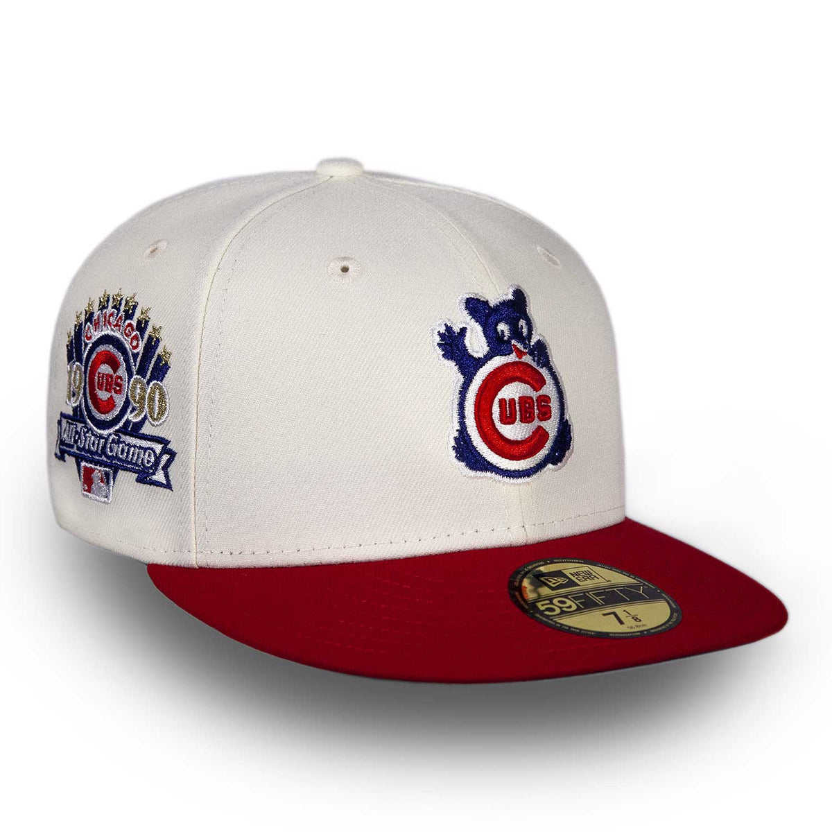 Chicago Cubs Walking Bear Low Profile 59FIFTY Fitted Cap 6 7/8 = 21 5/8 in = 55cm