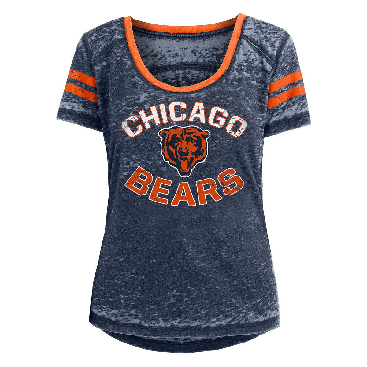 Chicago Bears Ladies Cloud Graphic T-Shirt