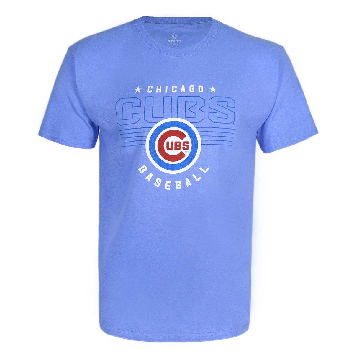 Chicago Cubs Youth Vintage Classic Grey T-Shirt X-Large = 18-20
