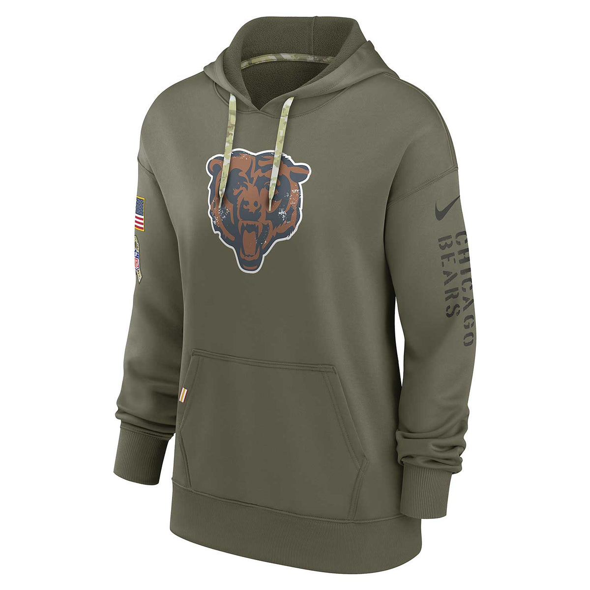 AUTHENTIC Nike 2019 Chicago Bears Salute to Service Hoodie All